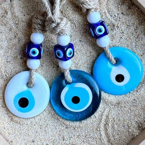 Handmade Evil Eye Charm | Protection Amulet for Self-Love, Curse Removal, Empath Protection, Money Spell, Good Luck & Spiritual Gift