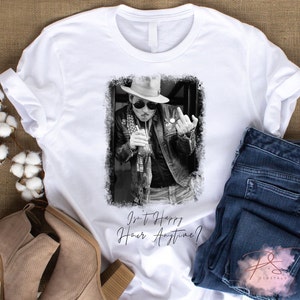 Johnny Depp PNG, T-Shirt Isn&#39;t Happy Hour Anytime Digital Download