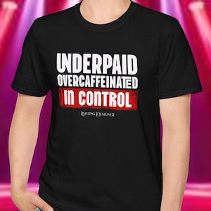 Lighting Programmer TShirt, Lighting Tech Stage Crew Tee, Funny Unisex tshirt, LD Event Operator Gift Shirt, Stagehand Life, DMX Universe