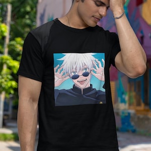 Gojo Satoru Tshirt, Anime Tshirt, The Honored one tshirt, Jujutsu Kaisen Anime tshirt, JJK Shirt, Anime Graphic Shirt, Satoru Gojo Shirt