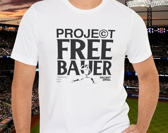 Trevor Bauer Tshirt Project Free Bauer Tshirt, Sword City tshirt, Trevor Bauer Project Tshirt, Free Bauer Tshirt, Major Leagues Baseball MLB