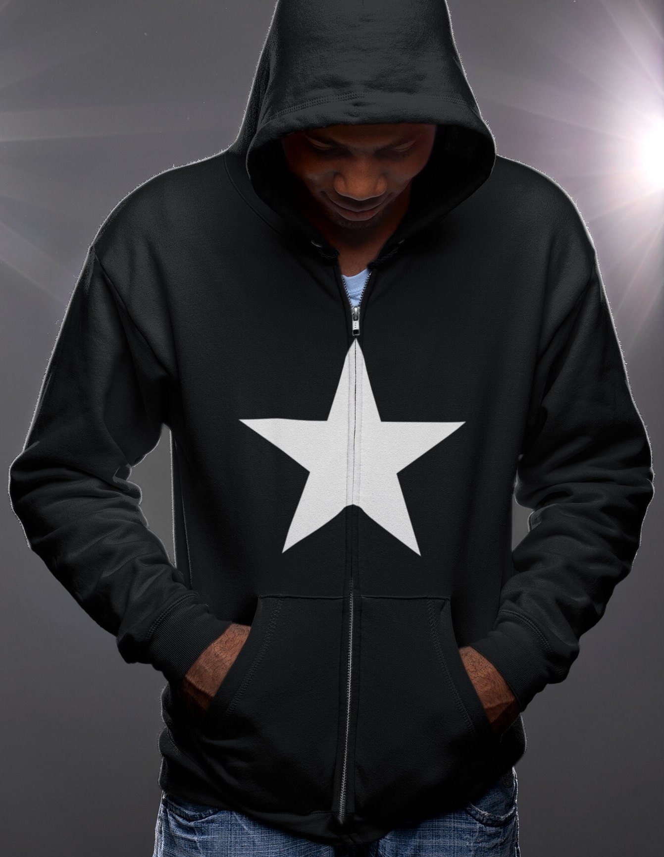 STARGLOW[Wish upon a star] Zip-Up Hoodie Hoodie upon Star YOUTH