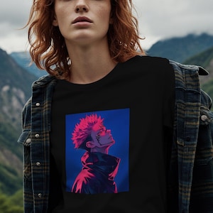 Ryomen Sukuna Tshirt, Demon King TShirt, Jujutsu Kaisen tshirt, Anime Graphic Tee, Sukuna Tshirt, Otakuverse, Otaku Tshirt, Manga Tshirt.