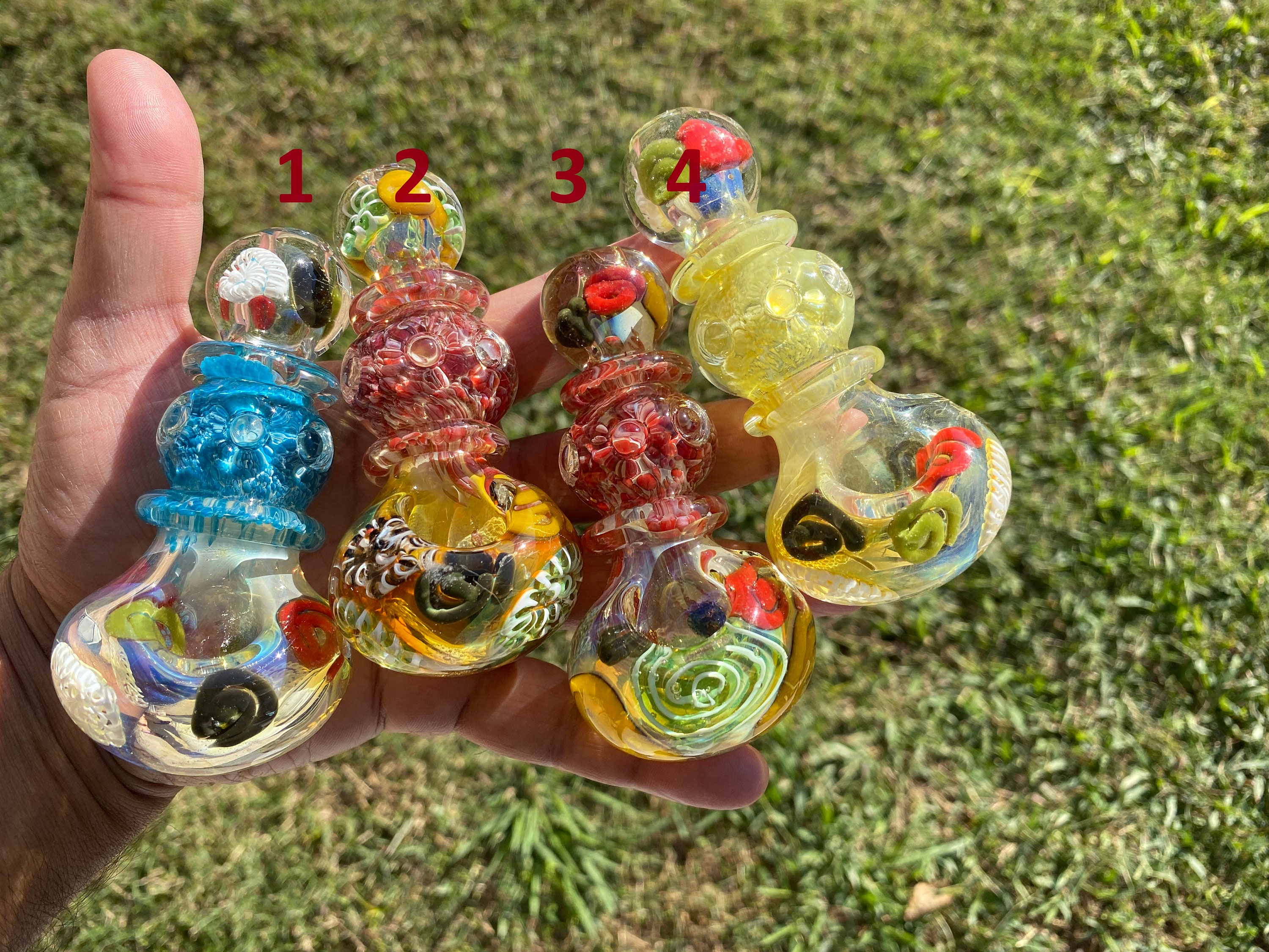 Classy Slime Spiral Glass Smoking Pipe, Glass Pipe, Glass Smoking Pipe,  Pipes, Girly Glass Pipe, Glass Bowl, Tobacco Pipe, Unique, Glass 