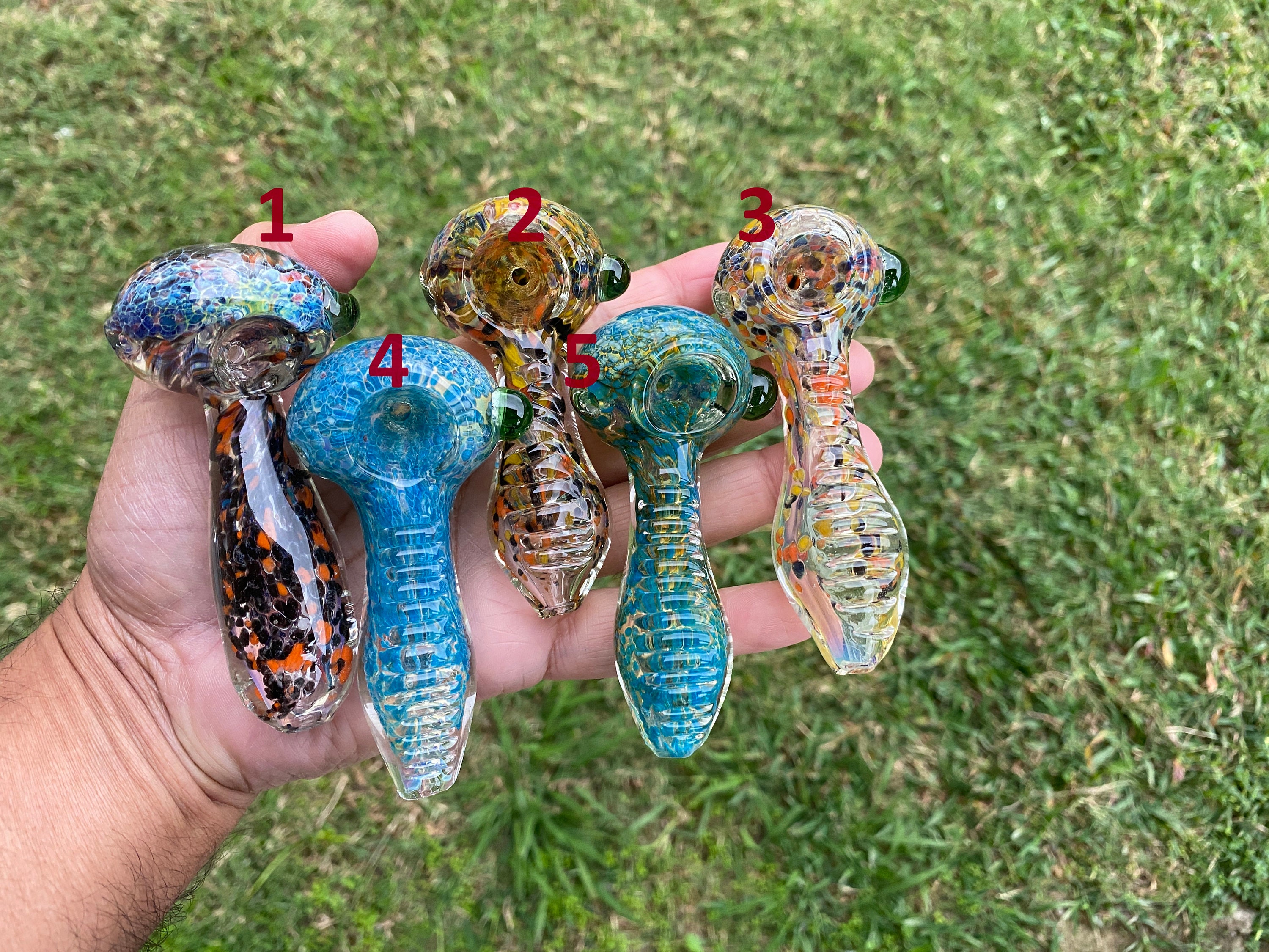 Colorful Glass Pipes 