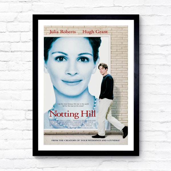 Notting Hill - 1999 - Movie Poster - Film Poster - Cinema Poster - A1/A2/A3/A4/A5