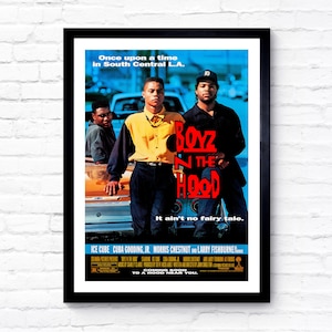 Boyz n the Hood - 1991 - Movie Poster - Film Poster - Cinema Poster - A1/A2/A3/A4/A5