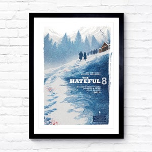 The Hateful Eight - 2015 - Filmposter - Filmposter - Kinoposter - A1/A2/A3/A4/A5