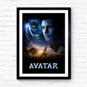 Avatar - 2009 - Movie Poster - Film Poster - Cinema Poster - A1/A2/A3/A4/A5