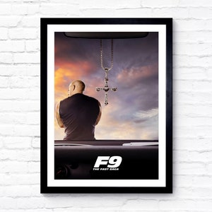 F9 - The Fast and the Furious - 2021 - Movie Poster - Film Poster - Cinema Poster - A1/A2/A3/A4/A5