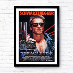 The Terminator - 1984 - Movie Poster - Film Poster - Cinema Poster - A1/A2/A3/A4/A5
