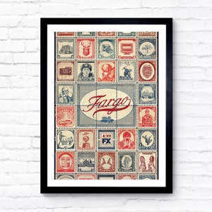 Fargo - 1996 - Póster de película - Póster de cine - A1/A2/A3/A4/A5