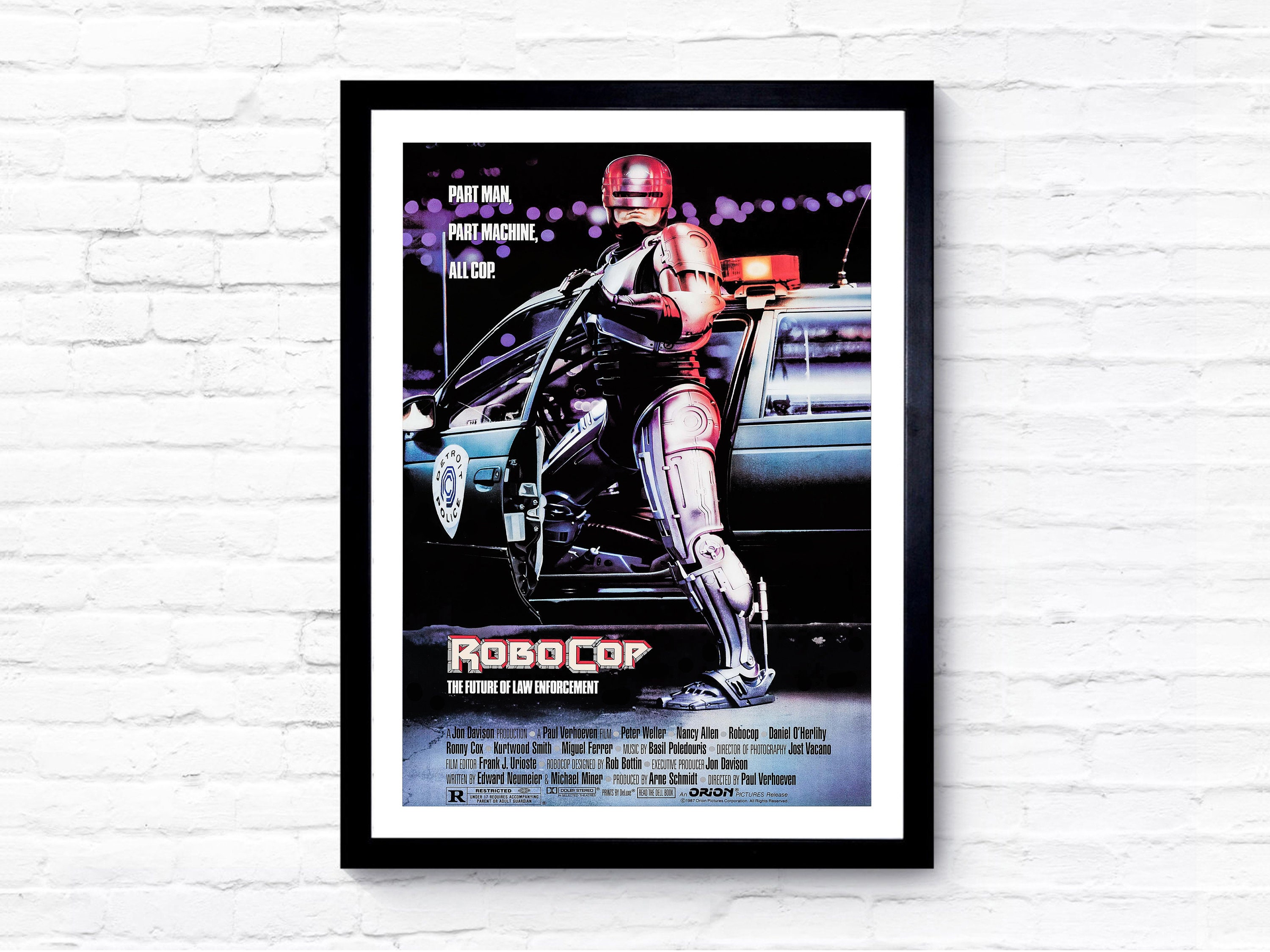 RoboCop - 1987 - Filmposter - Filmposter - Kinoposter - A1/A2/A3/A4/A5