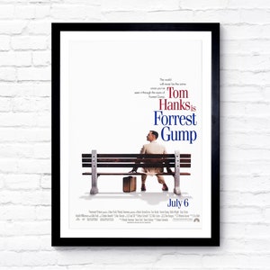 Forrest Gump - 1994 - Filmplakat - Filmposter - Kinoposter - A1/A2/A3/A4/A5