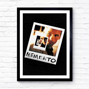 Memento - 2000 - Movie Poster - Film Poster - Cinema Poster - A1/A2/A3/A4/A5