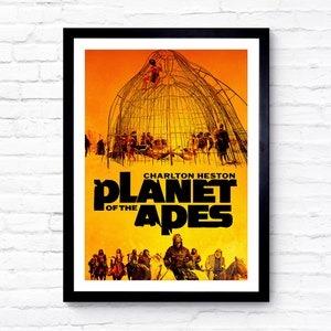 El planeta de los simios - 1968 - Póster de película - Póster de cine - A1/A2/A3/A4/A5