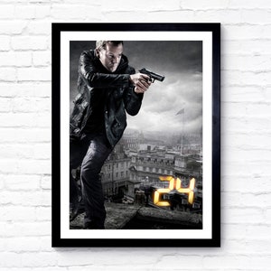 24 - 2001 - TV Series - Movie Poster - Film Poster - Cinema Poster - A1/A2/A3/A4/A5