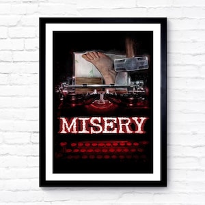 Misery - 1990 - Movie Poster - Film Poster - Cinema Poster - A1/A2/A3/A4/A5