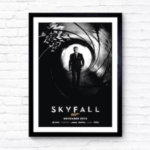 Skyfall - James Bond - 007 - 2012 - Filmposter - Filmposter - Kinoposter - A1/A2/A3/A4/A5