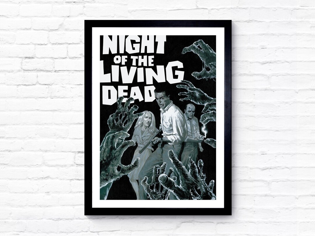 Night of the Living Dead - 1968 - Movie Poster - Film Poster - Cinema ...