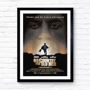 No Country for Old Men - 2007 - Movie Poster - Film Poster - Cinema Poster - A1/A2/A3/A4/A5
