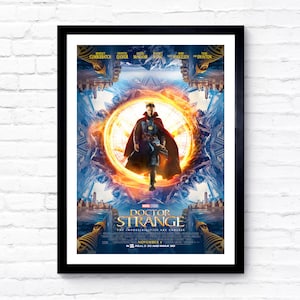 Doctor Strange - 2016 - Movie Poster - Film Poster - Cinema Poster - A1/A2/A3/A4/A5