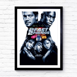 ワイルド・スピードX2 - ワイルド・スピード - 2003 - 映画ポスター - 映画ポスター - シネマポスター - A1/A2/A3/A4/A5