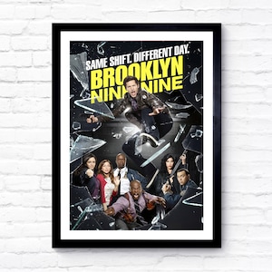 Brooklyn Nine-Nine - 2013 - TV Series - Movie Poster - Film Poster - Cinema Poster - A1/A2/A3/A4/A5