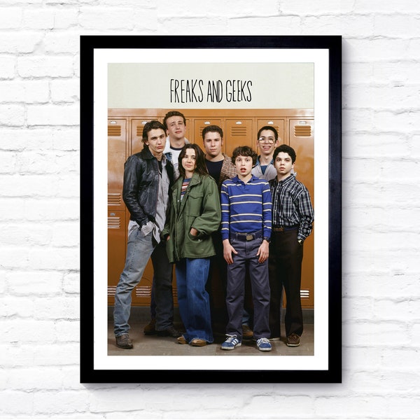 Freaks and Geeks - 1999 - TV Series - Movie Poster - Film Poster - Cinema Poster - A1/A2/A3/A4/A5