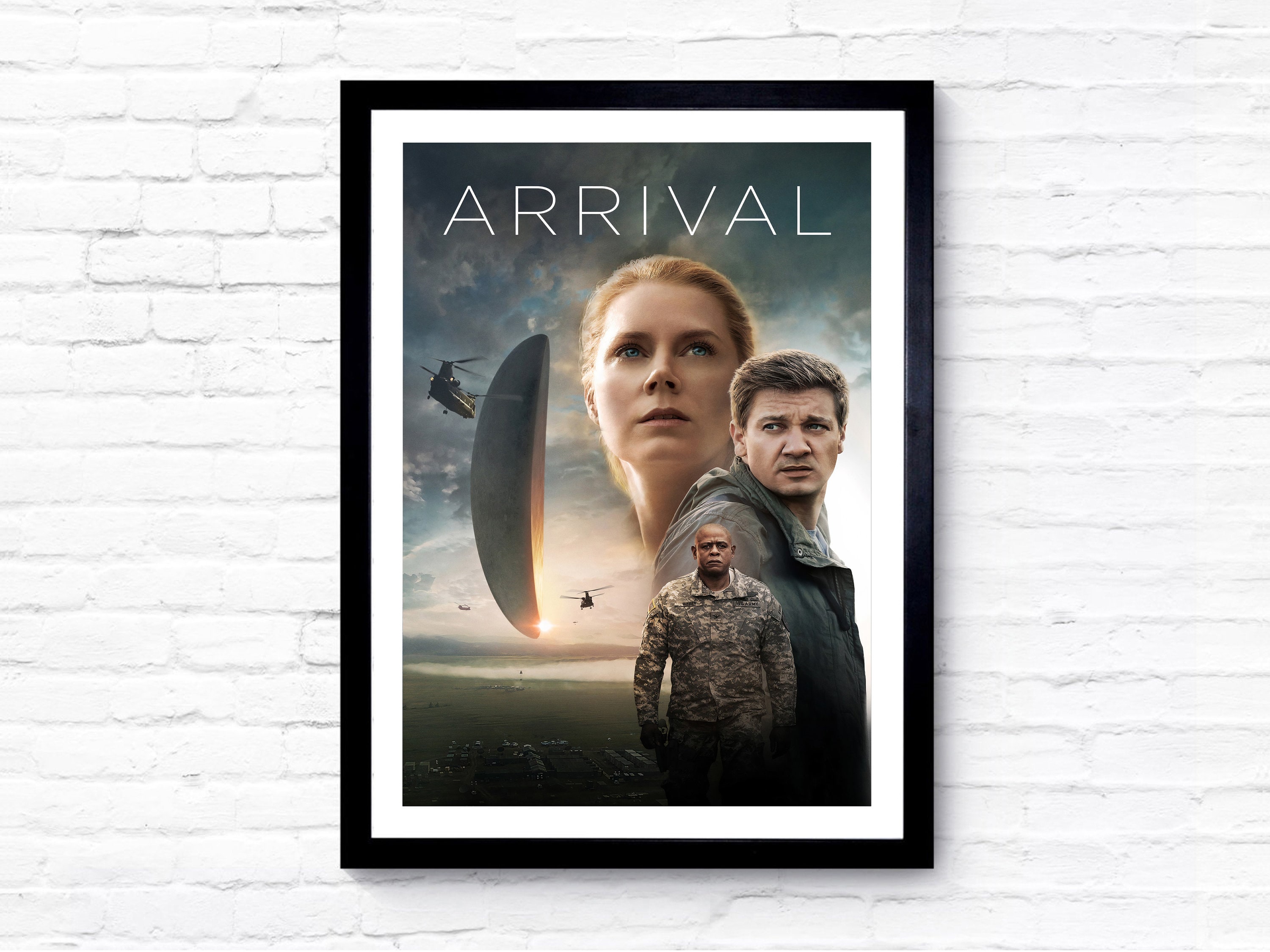 Arrival - 2016 - Movie Poster - Film Poster - Cinema Poster - A1/A2/A3/A4/A5