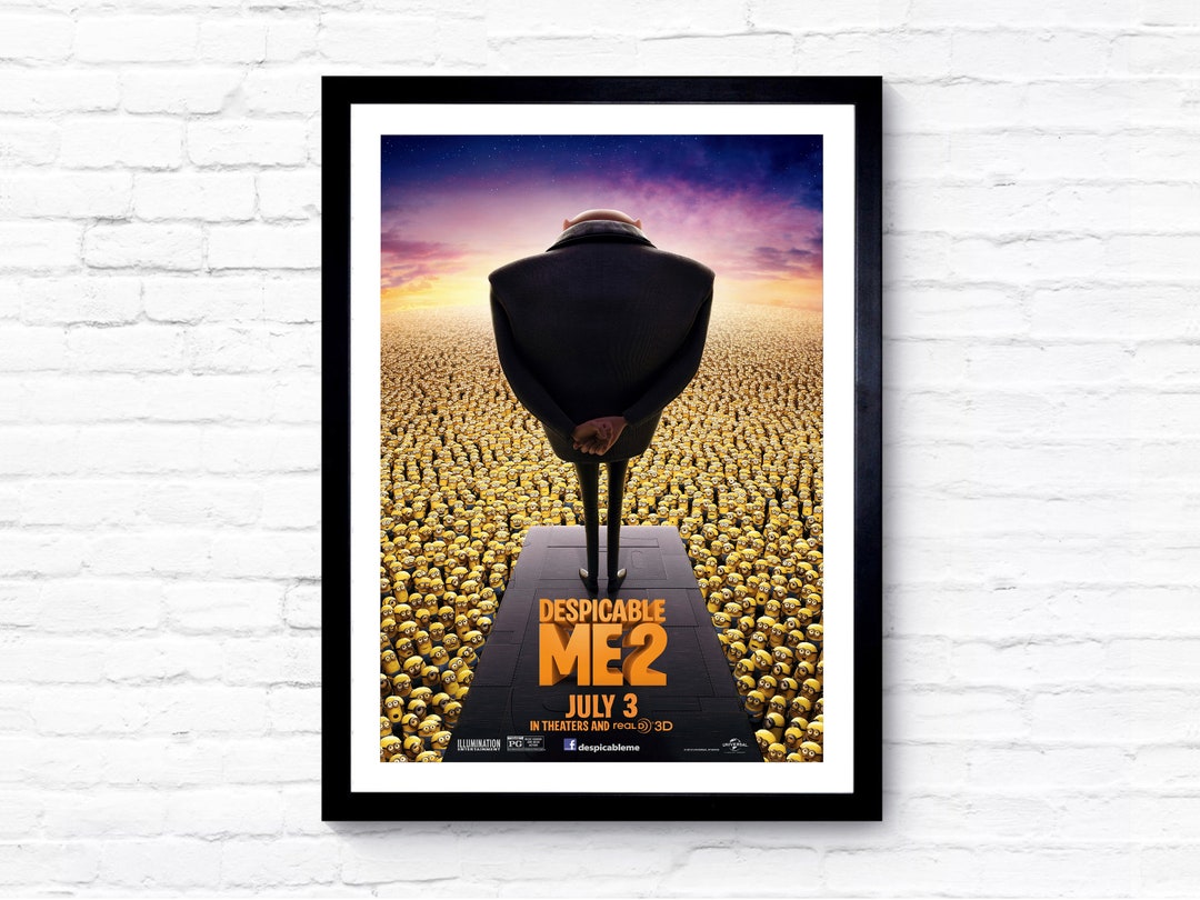 Despicable Me 2 - 2013 - Movie Poster - Film Poster - Cinema Poster ...
