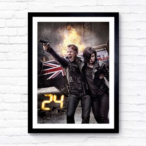 24 - 2001 - TV Series - Movie Poster - Film Poster - Cinema Poster - A1/A2/A3/A4/A5