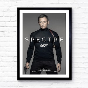 Spectre - James Bond - 007 - 2015 - Movie Poster - Film Poster - Cinema Poster - A1/A2/A3/A4/A5