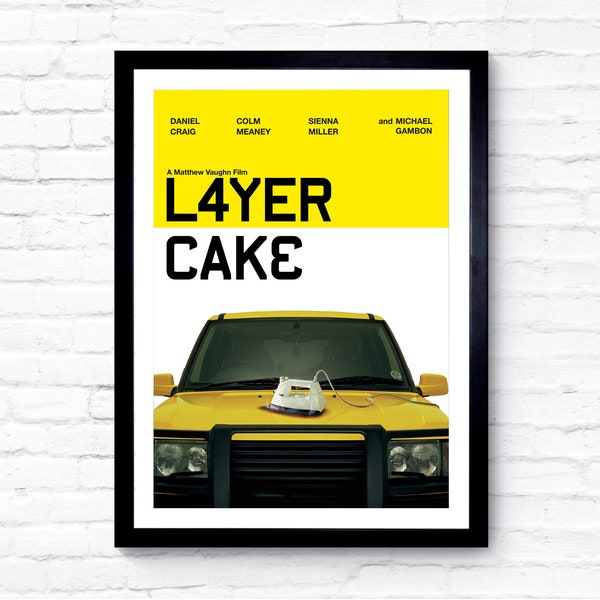 Layer Cake - 2004 - Affiche de film - Affiche de film - Affiche de cinéma - A1/A2/A3/A4/A5