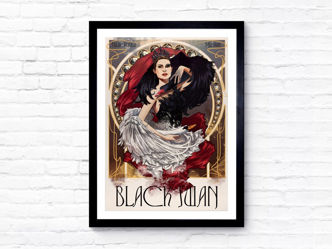 Black Swan - 2010 - Movie Poster - Film Poster - Cinema Poster - A1/A2 ...