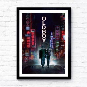 Oldboy - 2003 - Movie Poster - Film Poster - Cinema Poster - A1/A2/A3/A4/A5