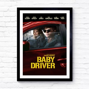 Baby Driver - 2017 - Movie Poster - Film Poster - Cinema Poster - A1/A2/A3/A4/A5