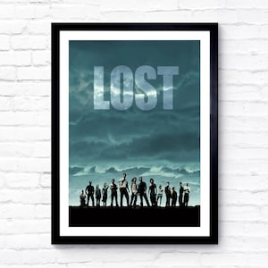 Lost - 2004 - TV Series - Movie Poster - Film Poster - Cinema Poster - A1/A2/A3/A4/A5