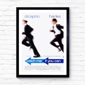 Catch Me If You Can - 2002 - Movie Poster - Film Poster - Cinema Poster - A1/A2/A3/A4/A5