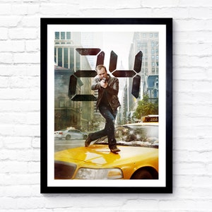 24 - 2001 - TV Series - Movie Poster - Film Poster - Cinema Poster - A1/A2/A3/A4/A5