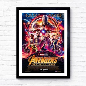 Avengers: Infinity War - 2018 - Movie Poster - Film Poster - Cinema Poster - A1/A2/A3/A4/A5