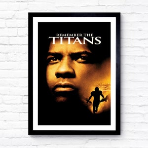 Remember the Titans - 2000 - Movie Poster - Film Poster - Cinema Poster - A1/A2/A3/A4/A5