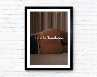 Lost in Translation - 2003 - Movie Poster - Film Poster - Cinema Poster - A1/A2/A3/A4/A5