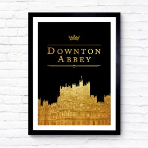 Downton Abbey - 2010 - TV Series - Movie Poster - Film Poster - Cinema Poster - A1/A2/A3/A4/A5