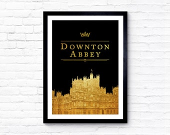 Downton Abbey - 2010 - TV Series - Movie Poster - Film Poster - Cinema Poster - A1/A2/A3/A4/A5