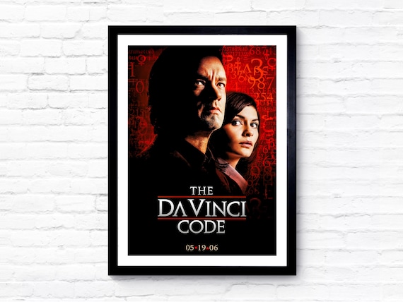 The Da Vinci Code 2006 Movie Poster Film Poster Cinema Poster  A1/A2/A3/A4/A5