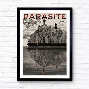 Parasite - 2019 - Movie Poster - Film Poster - Cinema Poster - A1/A2/A3/A4/A5