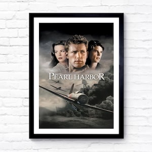 Pearl Harbor - 2001 - Movie Poster - Film Poster - Cinema Poster - A1/A2/A3/A4/A5