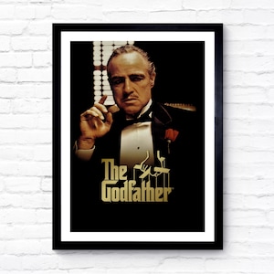 The Godfather - Marlon Brando - Al Pacino - James Caan - 1972 - Movie Poster - Film Poster - Cinema Poster - A1/A2/A3/A4/A5