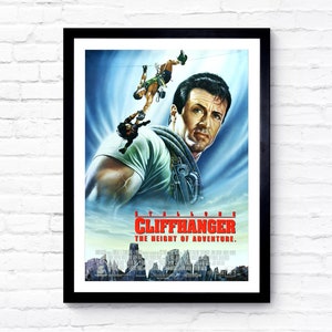 Cliffhanger - 1993 - Movie Poster - Film Poster - Cinema Poster - A1/A2/A3/A4/A5